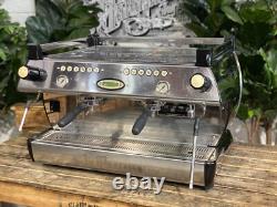 La Marzocco Gb5 2 Group Espresso Coffee Machine Chrome Commercial Cafe Latte Bar
