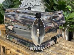 La Marzocco Gb5 2 Group Espresso Coffee Machine Chrome Commercial Cafe Latte Bar