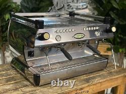 La Marzocco Gb5 2 Group Espresso Coffee Machine Chrome Commercial Cafe Latte Bar