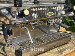 La Marzocco Gb5 2 Group Espresso Coffee Machine Chrome Commercial Cafe Latte Bar