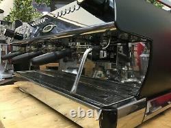 La Marzocco Gb5 3 Group Matte Black Espresso Coffee Machine Cafe Restaurant