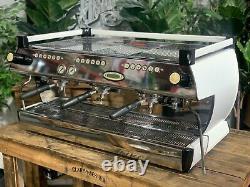 La Marzocco Gb5 3 Group White And Black Espresso Coffee Machine Custom Cafe