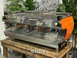 La Marzocco Gb5 4 Group Orange Espresso Coffee Machine Custom Commercial Cafe