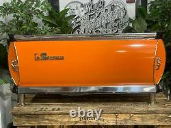 La Marzocco Gb5 4 Group Orange Espresso Coffee Machine Custom Commercial Cafe