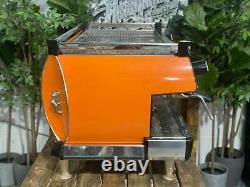 La Marzocco Gb5 4 Group Orange Espresso Coffee Machine Custom Commercial Cafe