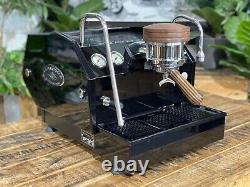 La Marzocco Gs3 Av 1 Group Brand New Gloss Black/ Timber Espresso Coffee Machine