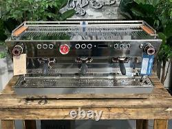 La Marzocco Kb90 3 Group Brand New Peach Stainless Espresso Coffee Machine Cafe