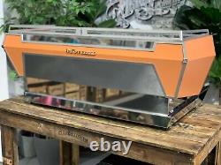 La Marzocco Kb90 3 Group Brand New Peach Stainless Espresso Coffee Machine Cafe