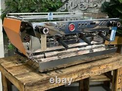 La Marzocco Kb90 3 Group Brand New Peach Stainless Espresso Coffee Machine Cafe