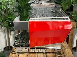 La Marzocco Kb90 3 Group Brand New Red & Stainless Espresso Coffee Machine Cafe