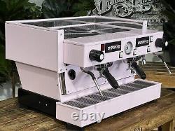 La Marzocco Linea Classic 2 Group Espresso Coffee Machine Feather Boa Commercial