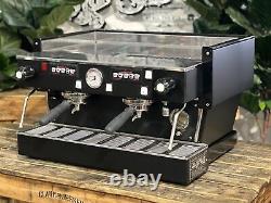 La Marzocco Linea Classic 2 Group Espresso Coffee Machine Matte Black Commercial