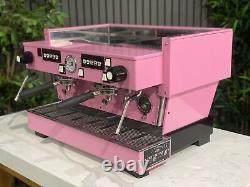 La Marzocco Linea Classic 2 Group Espresso Coffee Machine Pink Gin Commercial