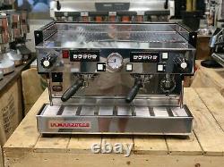 La Marzocco Linea Classic 2 Group Orange Espresso Coffee Machine Commercial Cafe
