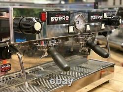 La Marzocco Linea Classic 2 Group Orange Espresso Coffee Machine Maker Cafe Bar