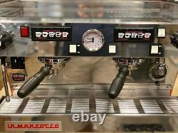 La Marzocco Linea Classic 2 Group Orange Espresso Coffee Machine Maker Cafe Bar