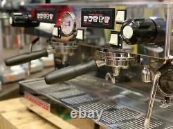 La Marzocco Linea Classic 2 Group Orange Espresso Coffee Machine Maker Cafe Bar