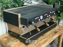 La Marzocco Linea Classic 3 Group Black And Rose Gold Espresso Coffee Machine