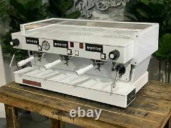 La Marzocco Linea Classic 3 Group Full White Handles Espresso Coffee Machine