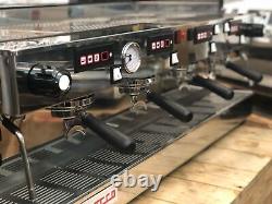 La Marzocco Linea Classic 4 Group Red Chronos Touchpads Espresso Coffee Machine