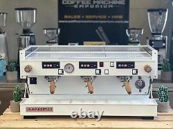 La Marzocco Linea Classic AV 3 Group Commercial Coffee Machine Mother of Pearl