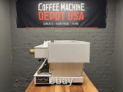La Marzocco Linea Classic AV 3 Group Custom White Commercial Espresso Machine