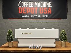 La Marzocco Linea Classic AV 3 Group Custom White Commercial Espresso Machine