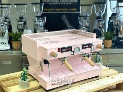 La Marzocco Linea Classic Av 2 Group Coffee Espresso Machine Cafe Dusty Pink