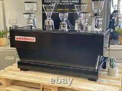 La Marzocco Linea Classic Av 3 Group Espresso Coffee Machine Cafe Satin Black