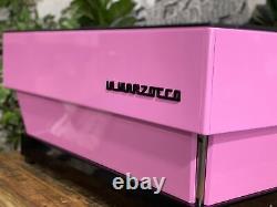 La Marzocco Linea Classic Contemporary Pink 3 Group Espresso Coffee Machine Cafe