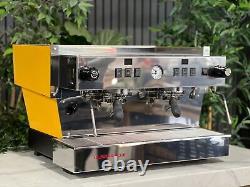 La Marzocco Linea Classic S Brand New 2 Group Espresso Coffee Machine Yellow