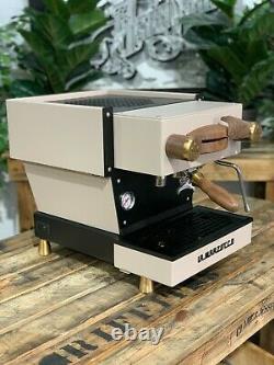 La Marzocco Linea Mini 1 Group Mp Custom Sand & Timber Espresso Coffee Machine