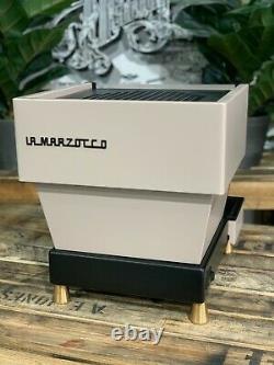 La Marzocco Linea Mini 1 Group Mp Custom Sand & Timber Espresso Coffee Machine