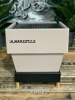 La Marzocco Linea Mini 1 Group Mp Custom Sand & Timber Espresso Coffee Machine