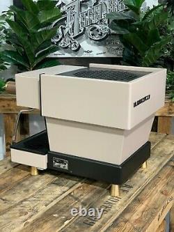 La Marzocco Linea Mini 1 Group Mp Custom Sand & Timber Espresso Coffee Machine