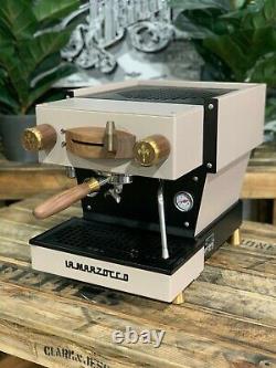 La Marzocco Linea Mini 1 Group Mp Custom Sand & Timber Espresso Coffee Machine