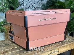 La Marzocco Linea Pb 2 Group Dusty Pink Espresso Coffee Machine Custom Commercia