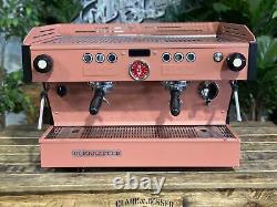 La Marzocco Linea Pb 2 Group Dusty Pink Espresso Coffee Machine Custom Commercia