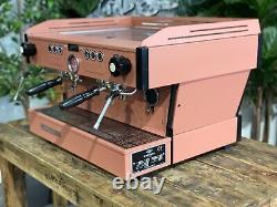 La Marzocco Linea Pb 2 Group Dusty Pink Espresso Coffee Machine Custom Commercia