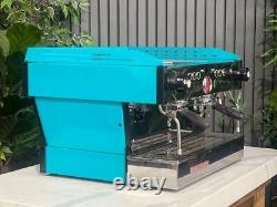 La Marzocco Linea Pb 2 Group Espresso Coffee Machine Dark Aqua Green Commercial