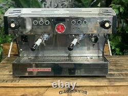 La Marzocco Linea Pb 2 Group White & Black Handles Espresso Coffee Machine Cafe