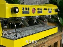 La Marzocco Linea Pb 3 Group Brand New Yellow Espresso Coffee Machine Commercial