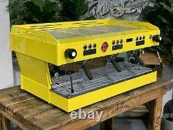 La Marzocco Linea Pb 3 Group Brand New Yellow Espresso Coffee Machine Commercial