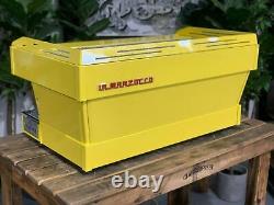 La Marzocco Linea Pb 3 Group Brand New Yellow Espresso Coffee Machine Commercial