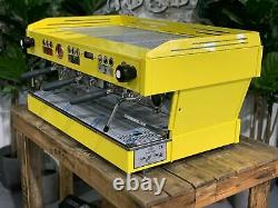 La Marzocco Linea Pb 3 Group Brand New Yellow Espresso Coffee Machine Commercial