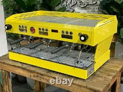 La Marzocco Linea Pb 3 Group Brand New Yellow Espresso Coffee Machine Commercial