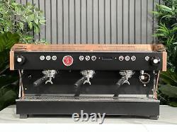 La Marzocco Linea Pb 3 Group Espresso Coffee Machine Black And Copper Commercial