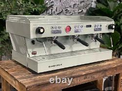 La Marzocco Linea Pb 3 Group Lichen Green Espresso Coffee Machine Custom Cafe