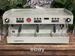 La Marzocco Linea Pb 3 Group Lichen Green Espresso Coffee Machine Custom Cafe