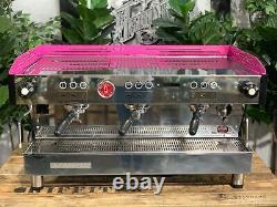 La Marzocco Linea Pb 3 Group Pink Espresso Coffee Machine Commercial Custom Cafe